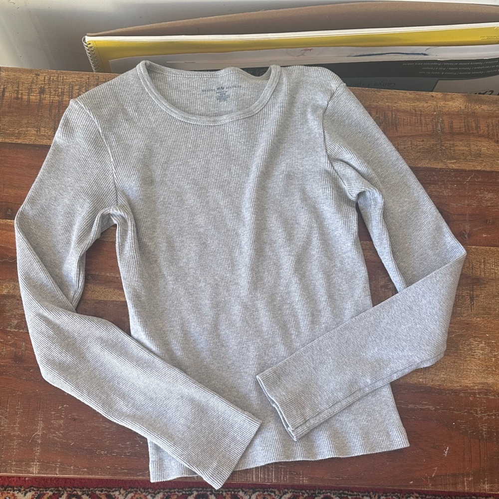 Brandy Melville Grey Long Sleeve